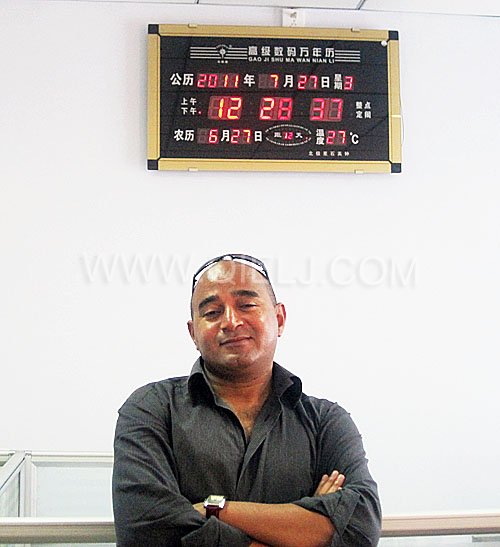 2011年7月25日，外國友人參觀考察我公司！明經(jīng)理等接待并陪同參觀！(圖3)