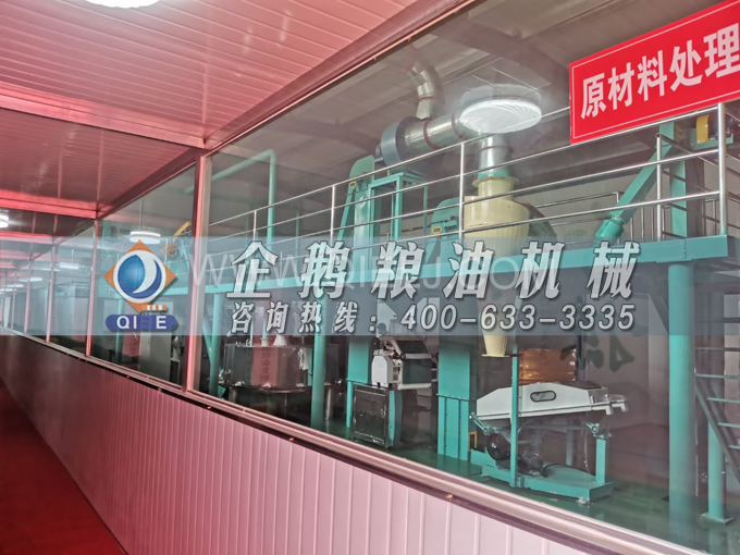 企鵝機(jī)械提供全套花生油提取設(shè)備，服務(wù)周到獲稱贊(圖3)